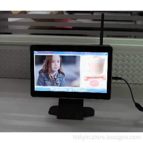 10.1"lcd high definition network new concept advertising player